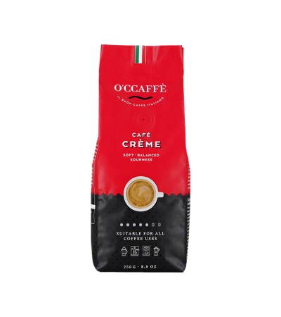 O’CCAFFE'（意式香醇）咖啡豆 - 250克
